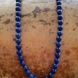 MLD Gold and Lapis Necklace